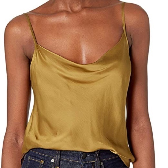 7 For All Mankind Cowl Neck Slip Tank - Picture 2 of 6